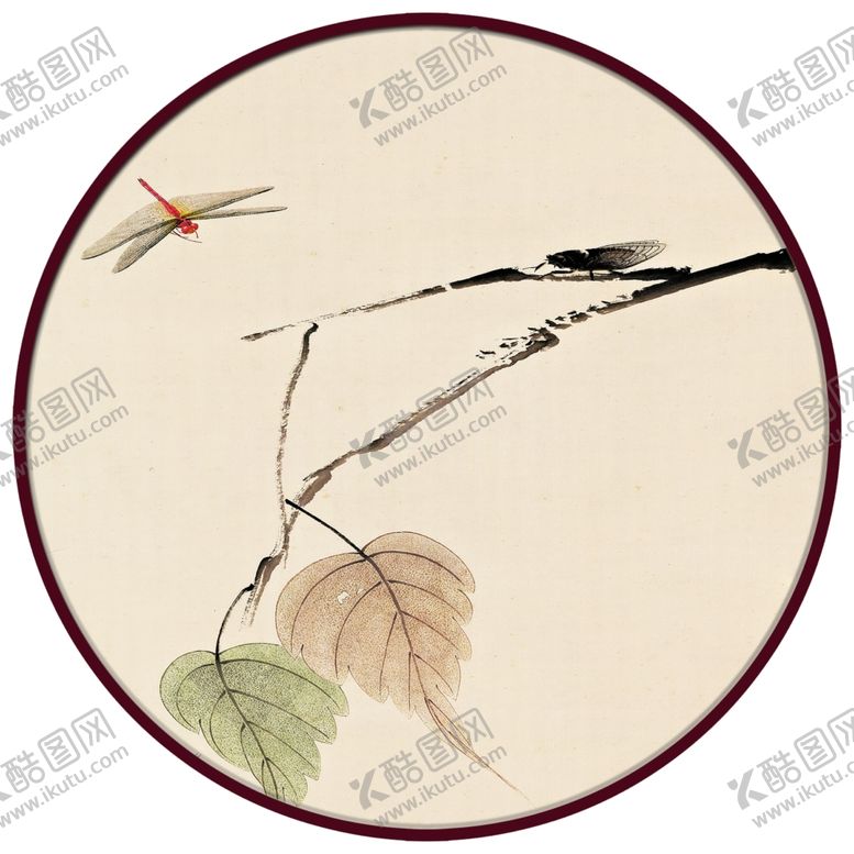 编号：32087704210002333344【酷图网】源文件下载-圆形装饰画圆形挂画圆形背景