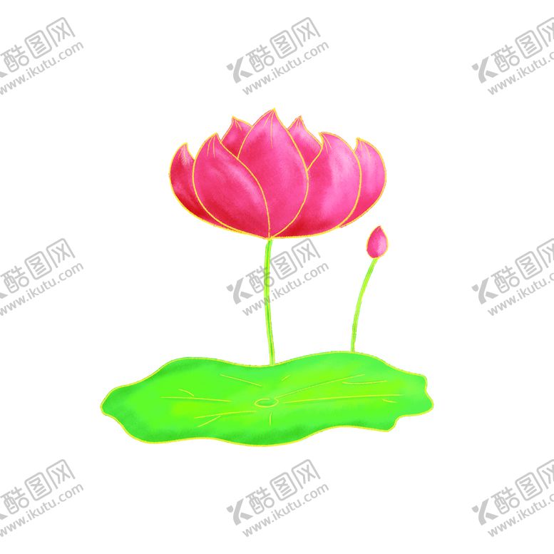 编号：90940010260048421319【酷图网】源文件下载-莲花荷花