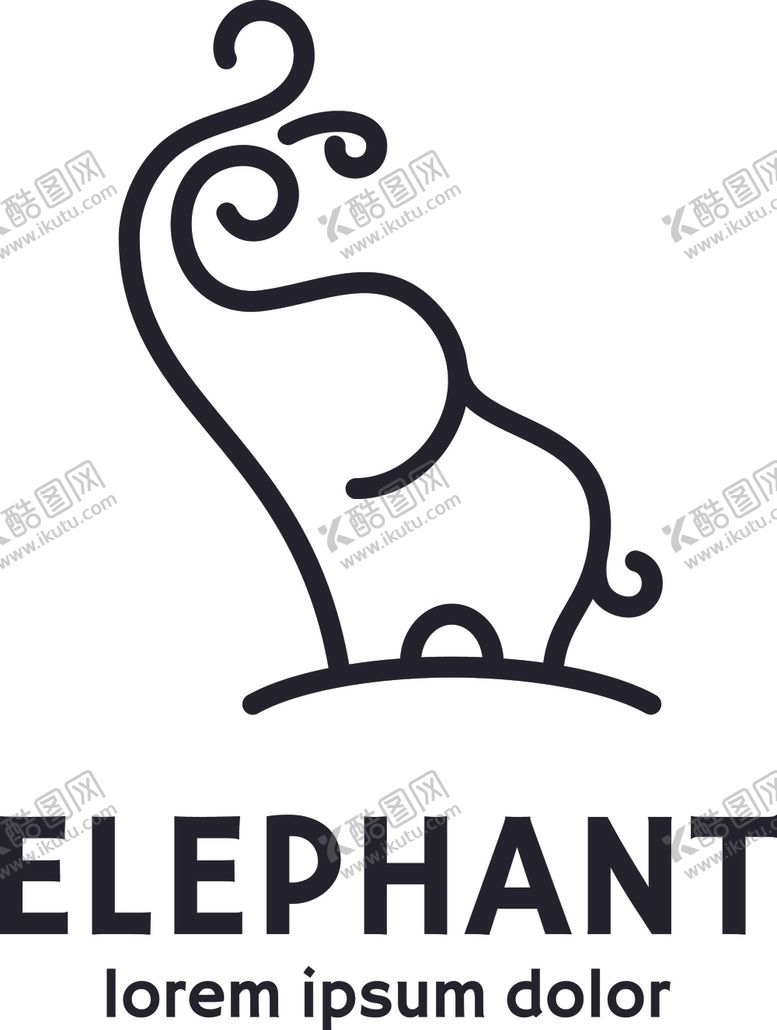 编号：19117009271604165660【酷图网】源文件下载-大象图标