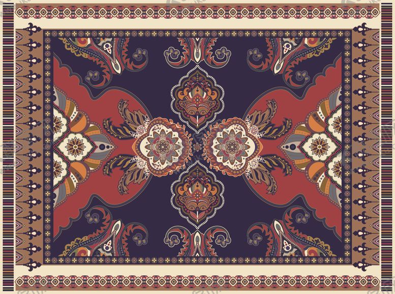 编号：35573610111847531715【酷图网】源文件下载-地毯图案