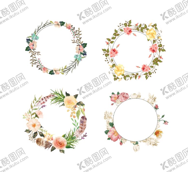 编号：71486906252212416033【酷图网】源文件下载-花环