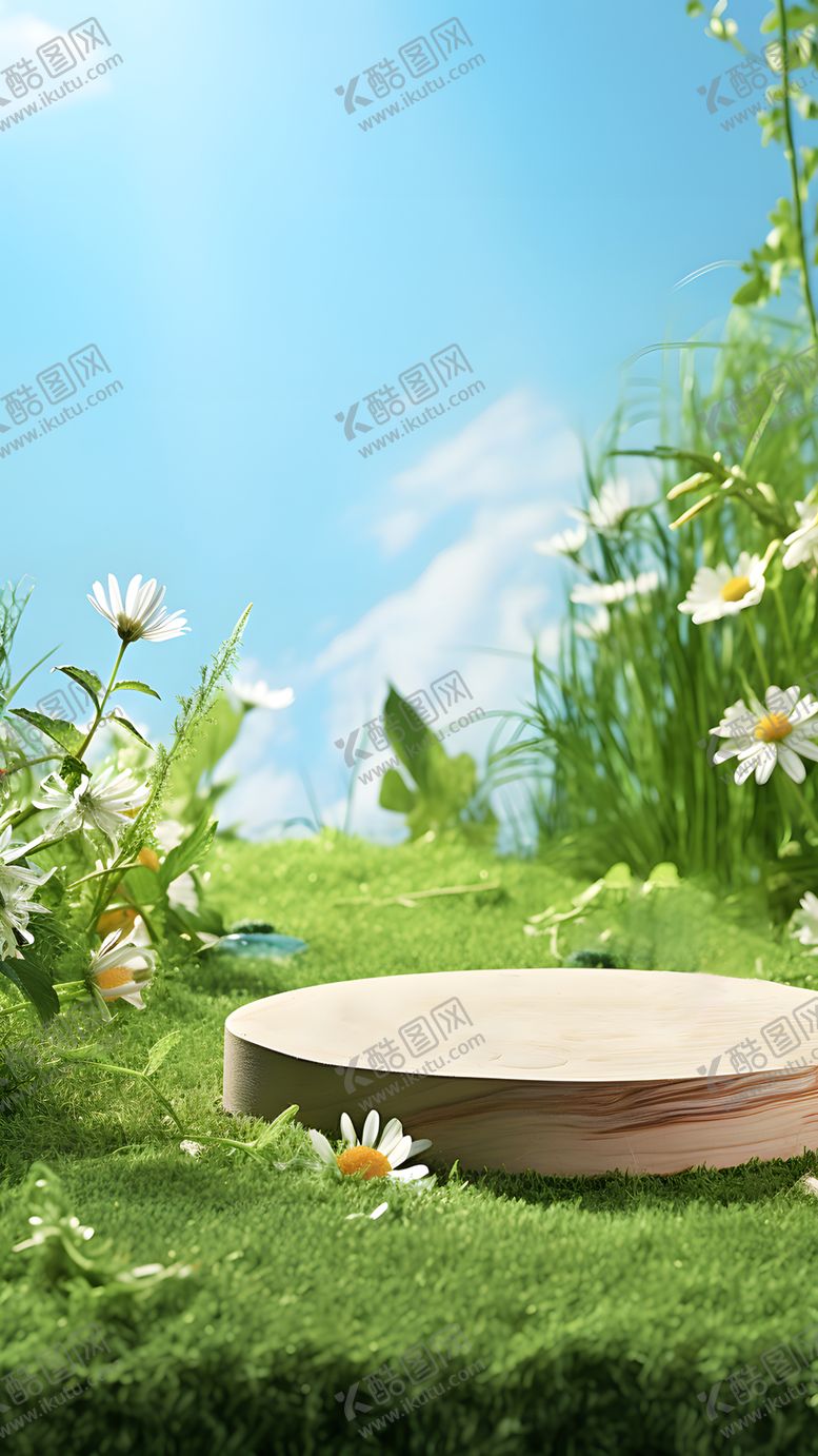 编号：78158302230633548554【酷图网】源文件下载-自然展台