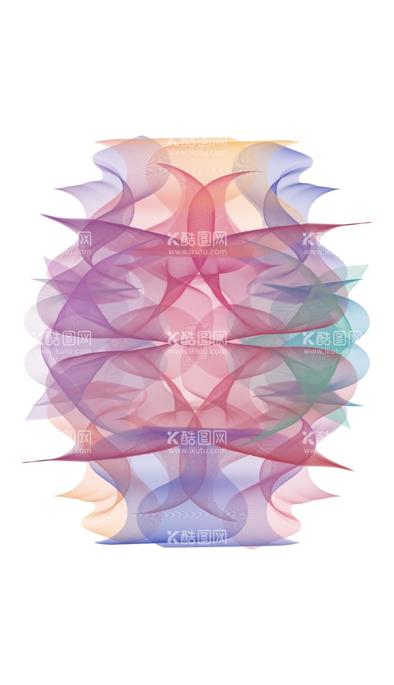 编号：42570111252215227488【酷图网】源文件下载-彩色科技防伪线条渐变元素