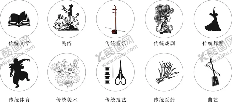 编号：63315812130436067533【酷图网】源文件下载-非遗标志