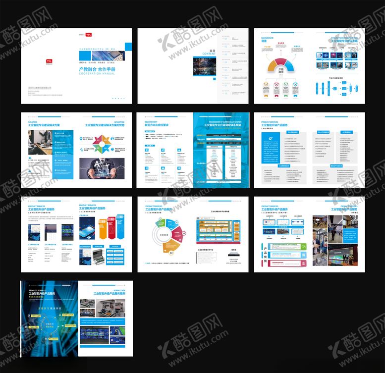 编号：92801109150149179479【酷图网】源文件下载-产教融合合作手册