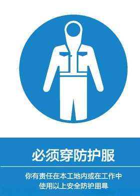 必须穿防护服