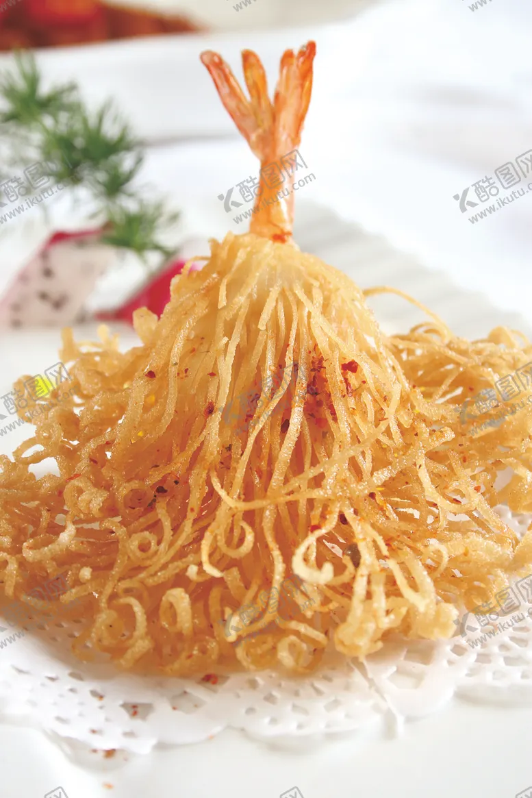 龙须虾美食美味食物