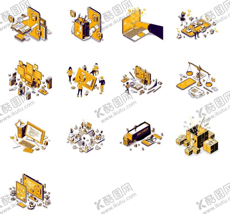 编号：50014510211758045579【酷图网】源文件下载-数字化矢量插图互联网