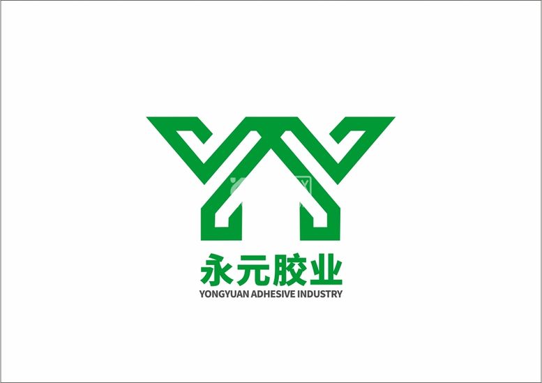 编号：13702612030655421925【酷图网】源文件下载-永元胶业logo 