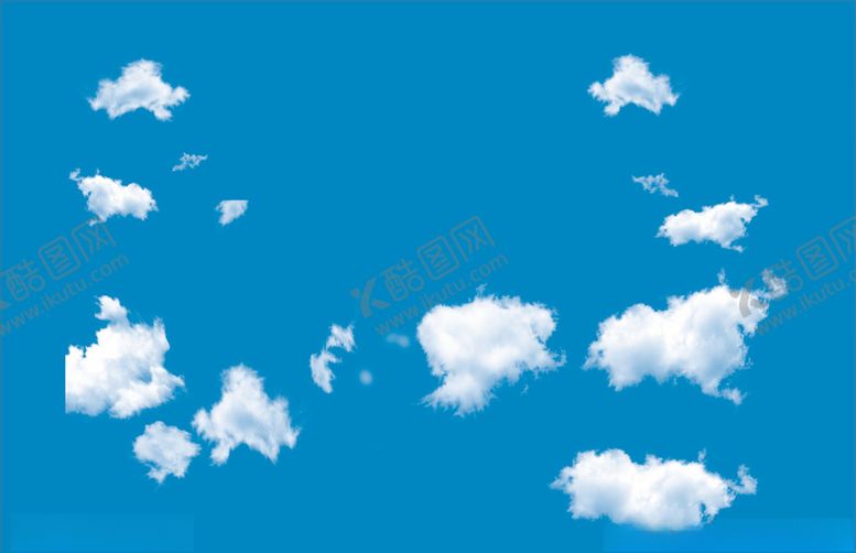编号：73506210052239003959【酷图网】源文件下载-云朵矢量图