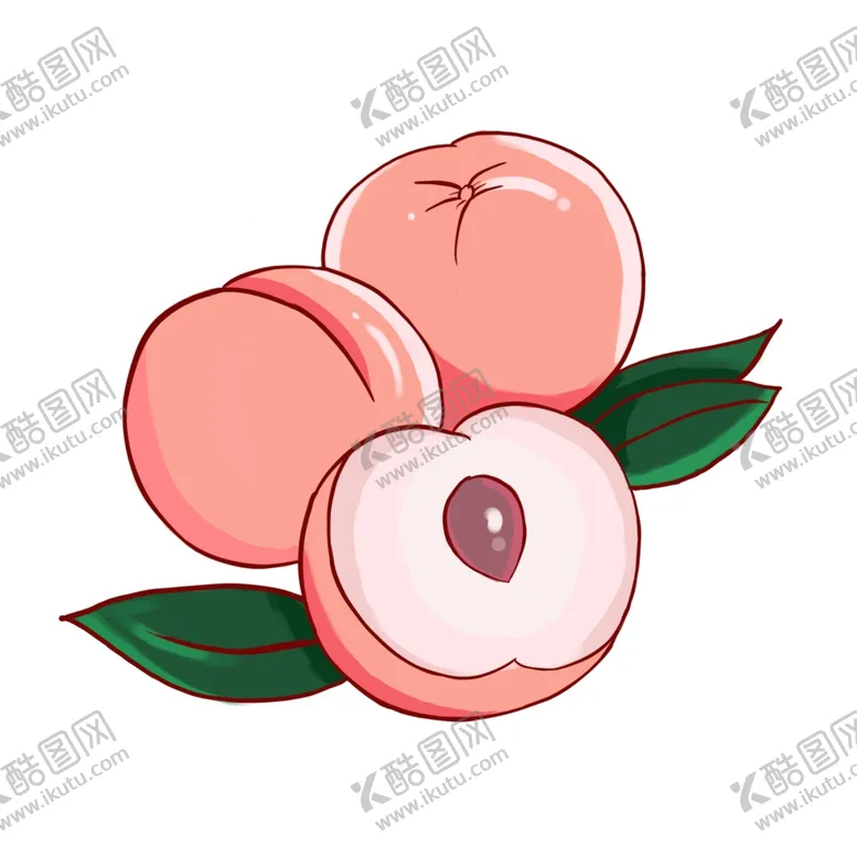 编号：26632812230947258965【酷图网】源文件下载-卡通水蜜桃