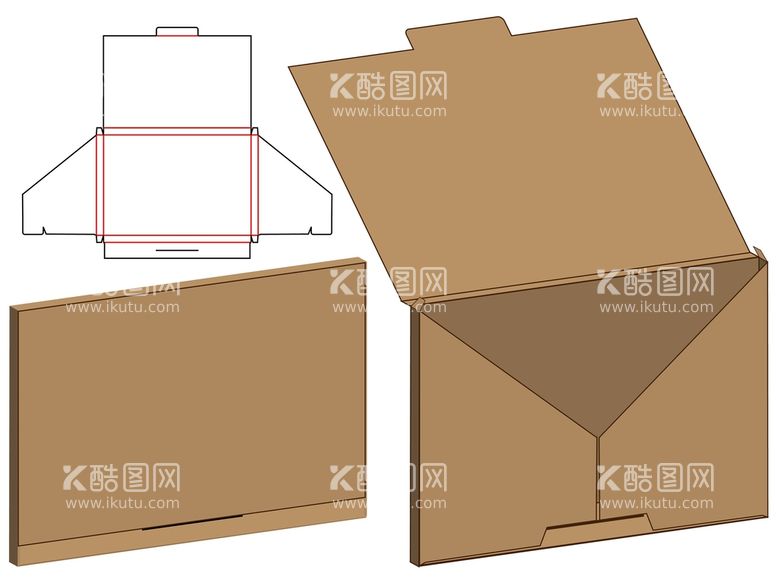 编号：16334110161302199103【酷图网】源文件下载-包装刀模