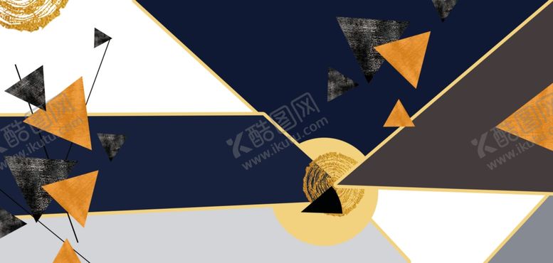 编号：50420509251833206659【酷图网】源文件下载-几何装饰画