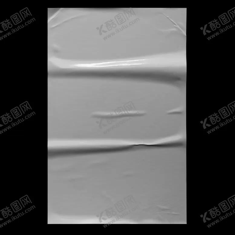 编号：86811602180655026498【酷图网】源文件下载-潮流复古褶皱肌理海报贴图样机