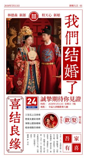 婚礼请帖