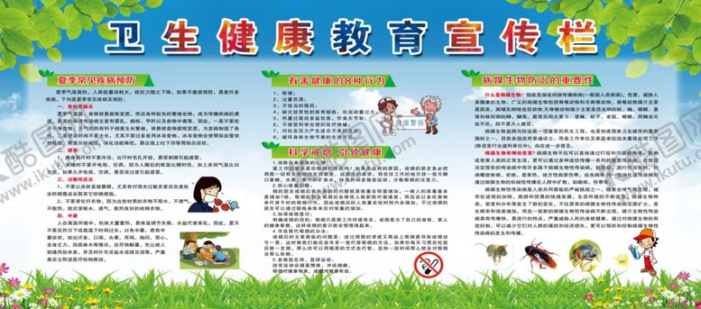 编号：56483206290839545209【酷图网】源文件下载-卫生健康教育宣传栏