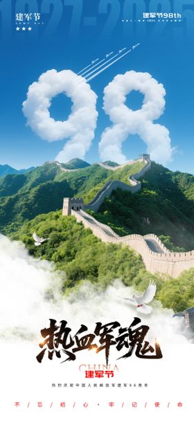 81建党节海报