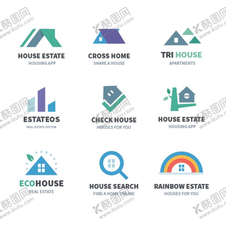 编号：46760910031611542001【酷图网】源文件下载-房产图标