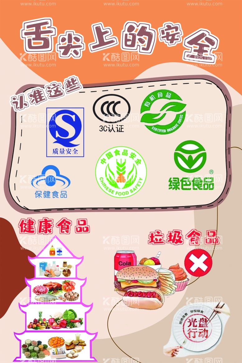 编号：88987512130922323004【酷图网】源文件下载-幼儿园食品安全