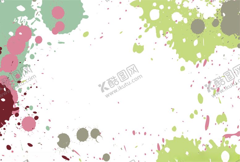 编号：13586109211528222027【酷图网】源文件下载-油漆喷溅效果