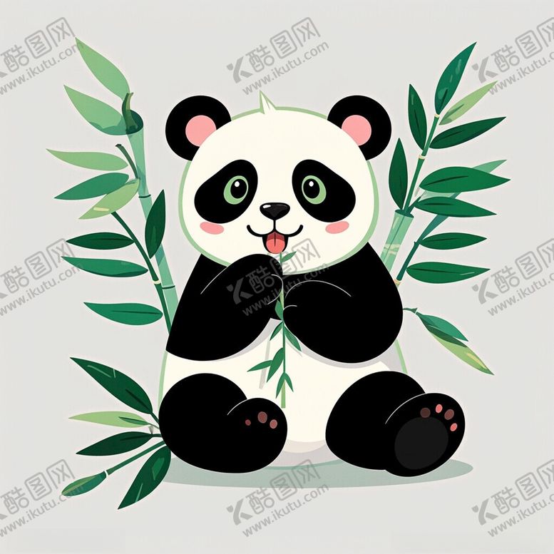 编号：17074802190441224306【酷图网】源文件下载-卡通大熊猫