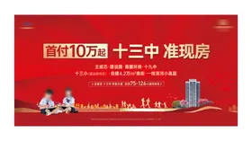 学区房海报 房地产宣传