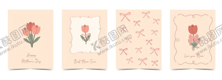 编号：22254904050040484653【酷图网】源文件下载-郁金香贺卡