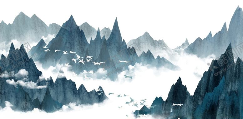 编号：81497905090940194093【酷图网】源文件下载-中国风山水背景