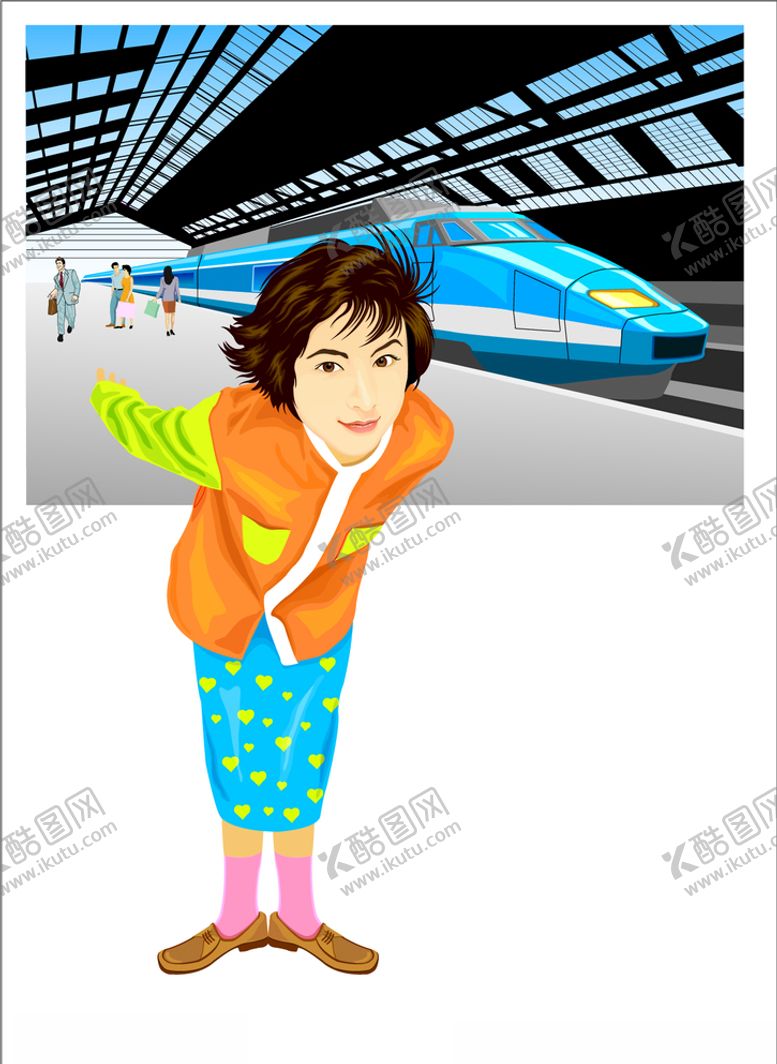 编号：45331910281921507250【酷图网】源文件下载-人物插画