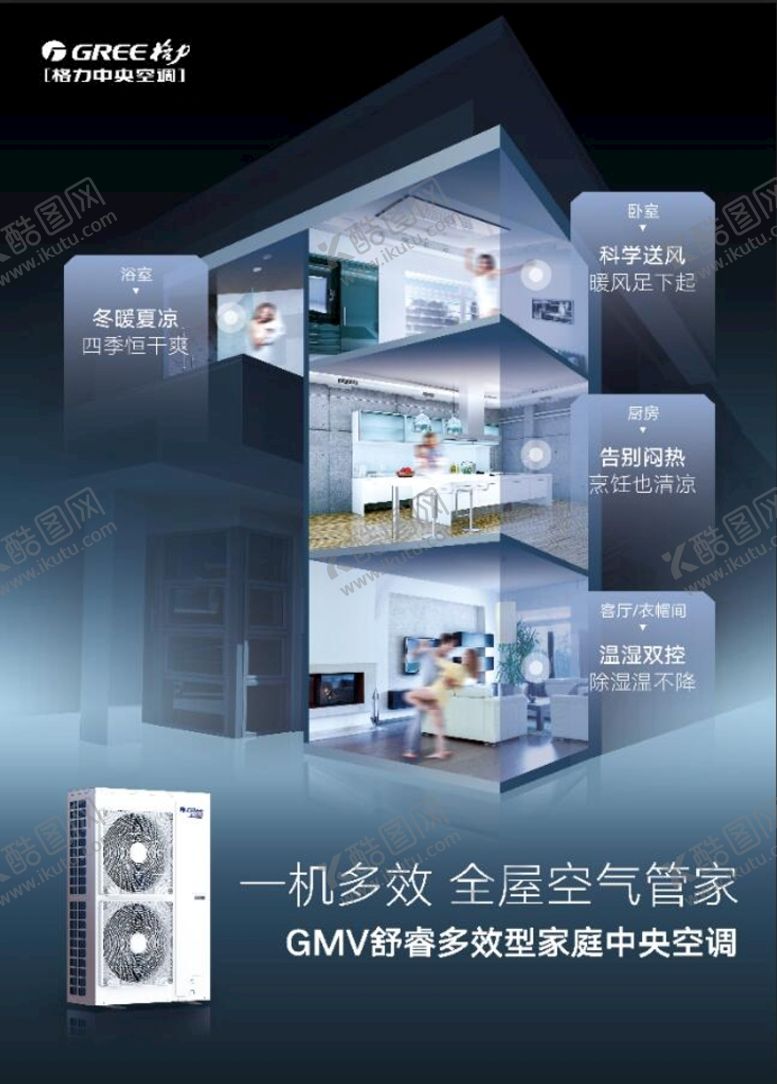 编号：48107909220046363968【酷图网】源文件下载-格力GMV舒睿