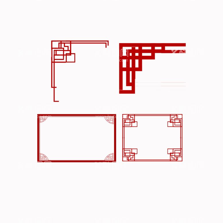 编号：32048709191540012843【酷图网】源文件下载-中式边框