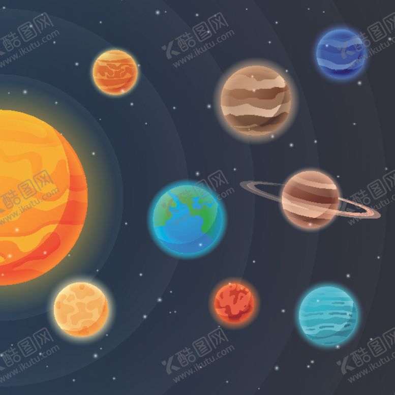 编号：65939206291337341385【酷图网】源文件下载-宇宙插画