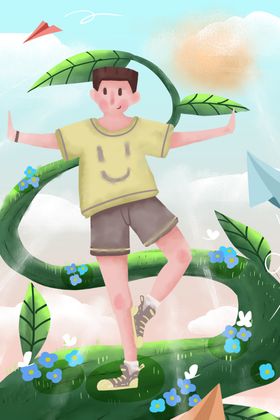 青春插画