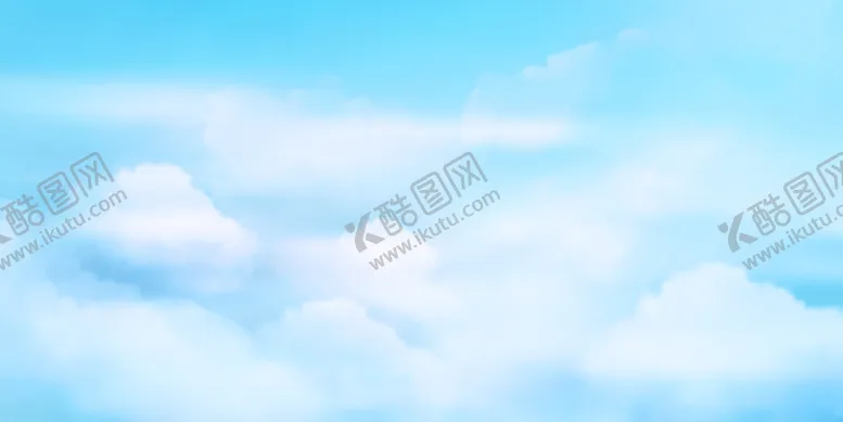 编号：36912406270837418791【酷图网】源文件下载-蓝天白云云朵清新背景素材