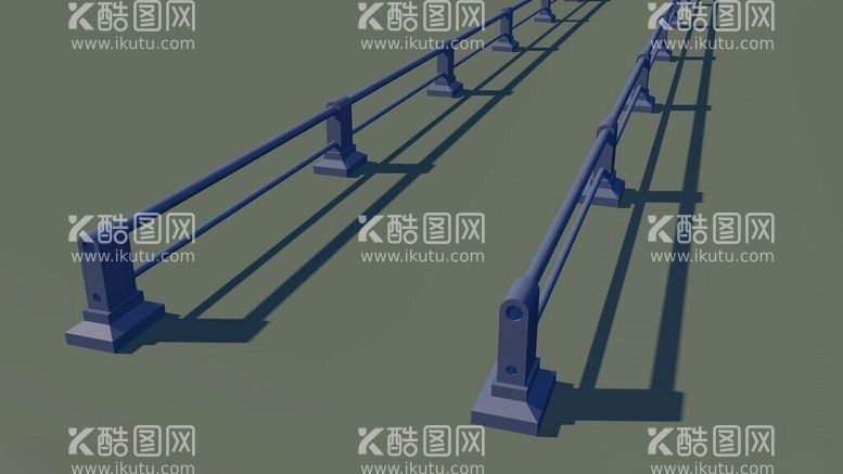 编号：62903301271657263755【酷图网】源文件下载-非机动车隔离护栏