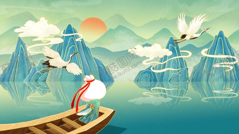 编号：84777609210126449287【酷图网】源文件下载-国潮风景