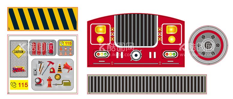 编号：42903611130541185647【酷图网】源文件下载-消防素材