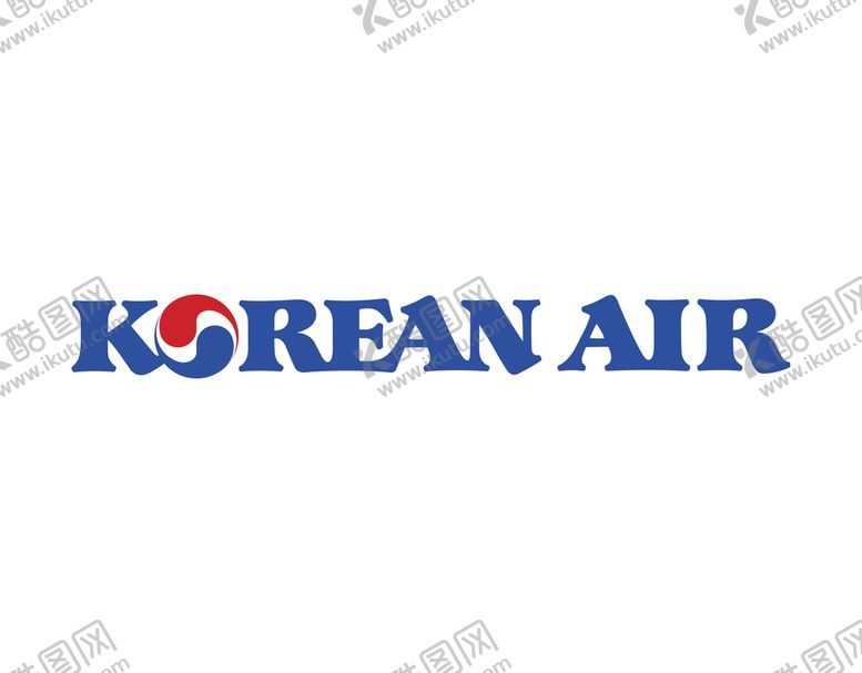 编号：42681509181312071503【酷图网】源文件下载-韩国航空标志