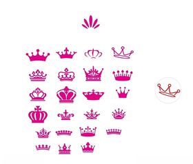 皇冠LOGO矢量图女皇冠