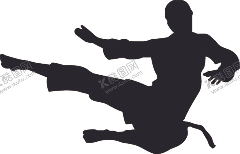编号：72007805171833545926【酷图网】源文件下载-武术剪影
