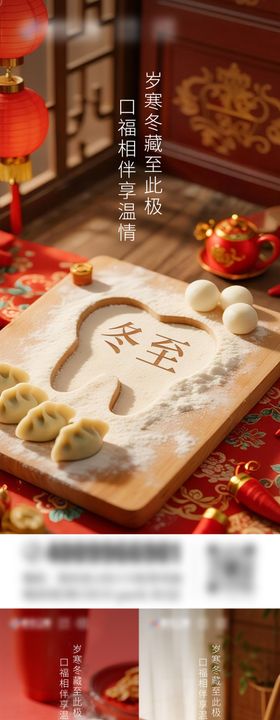 冬至口腔海报   