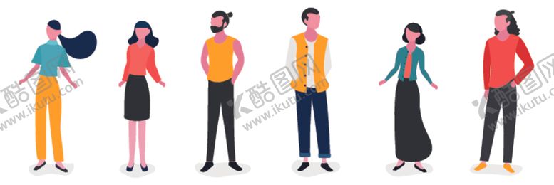 编号：73655209210749087547【酷图网】源文件下载-矢量人物素材
