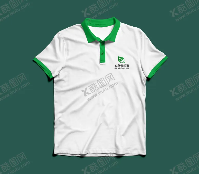 短袖样机双击更换员工服作
