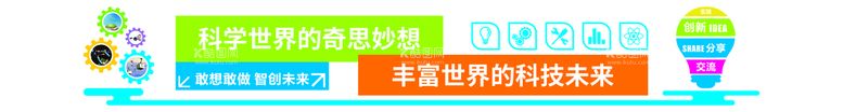 编号：64728010022228366703【酷图网】源文件下载-科技教室文化墙图片