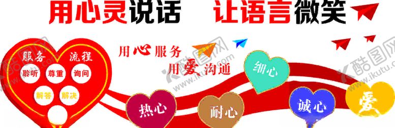 编号：49799505130905316359【酷图网】源文件下载-电话客服文化墙