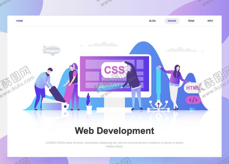 编号：41987709181450126455【酷图网】源文件下载-商务扁平化创意插画