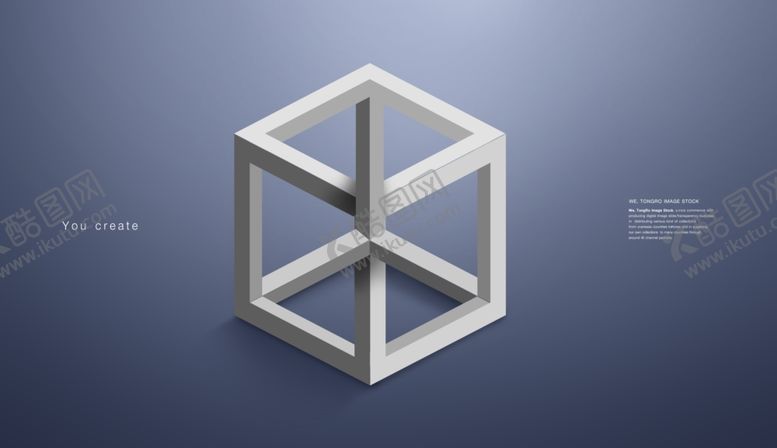 编号：32738809240126262739【酷图网】源文件下载-创意立体几何设计图片