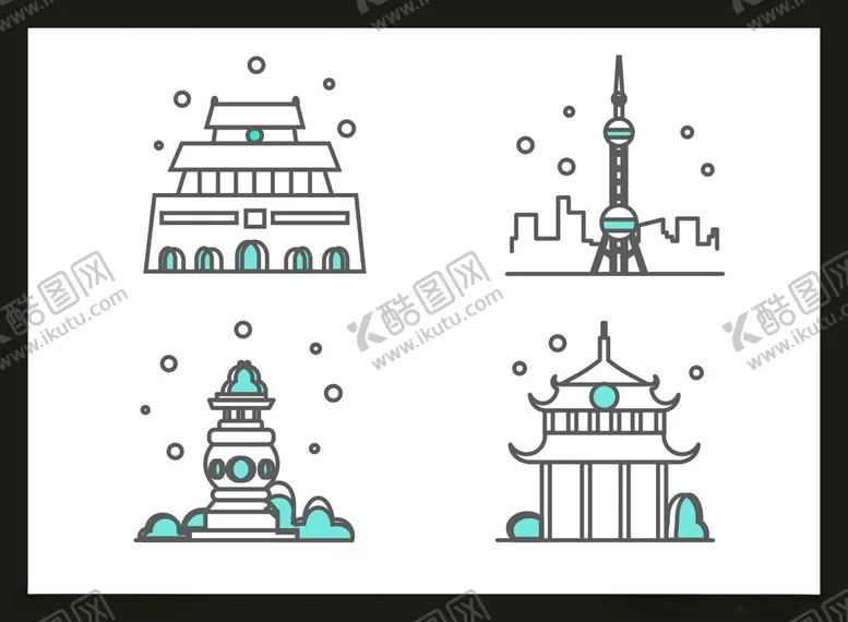 编号：57322401261354166154【酷图网】源文件下载-房子建筑图标