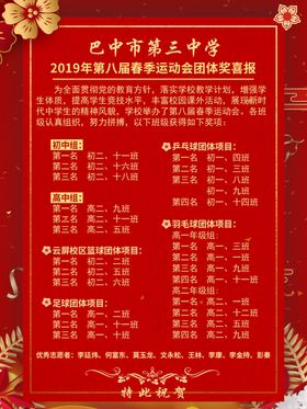 喜报