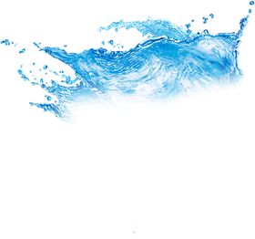 浪花素材图案美容水四溅水帘